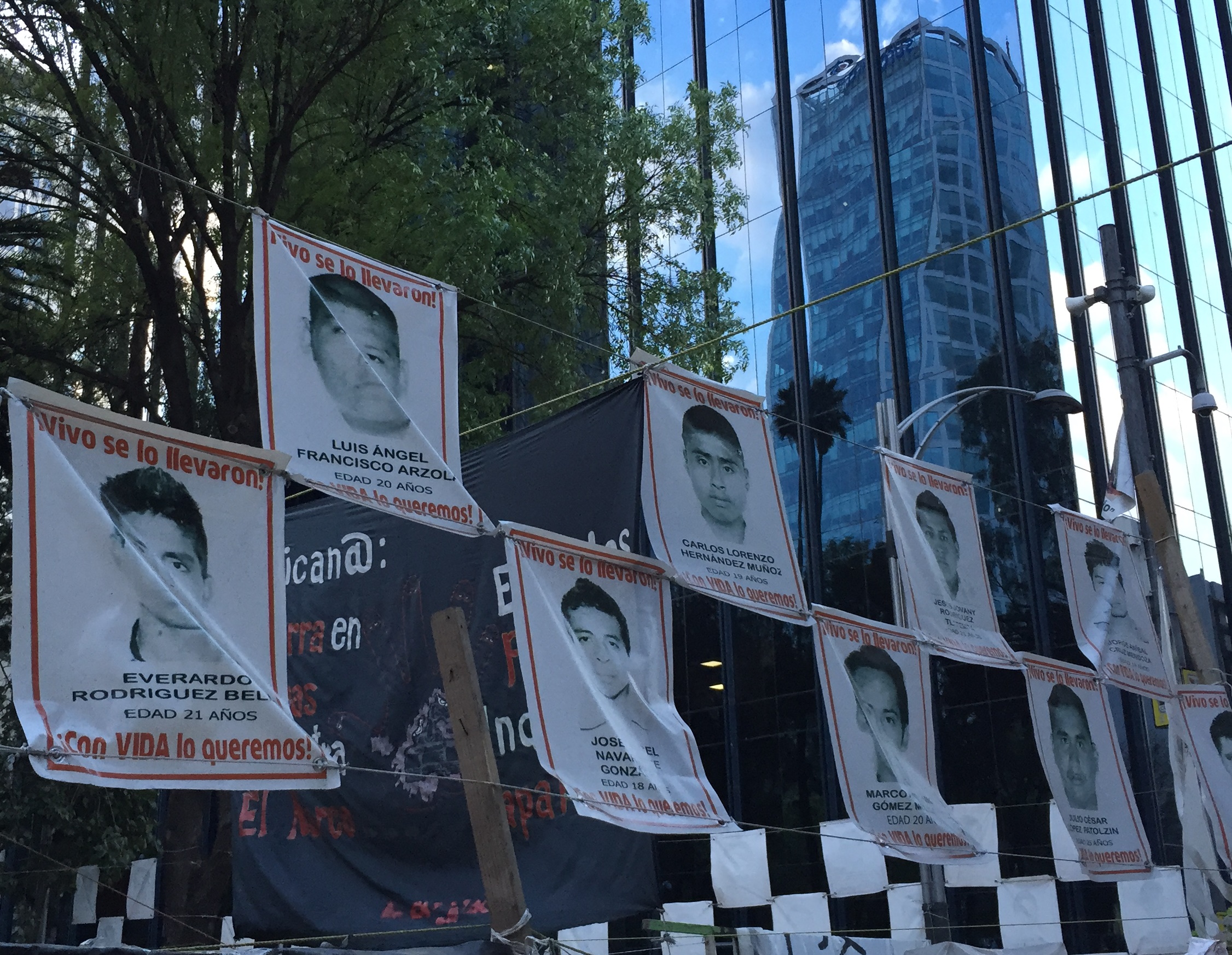 Ayotzi posters MX DF
