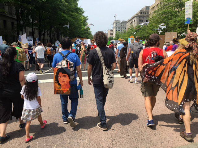 Climate March - Berta