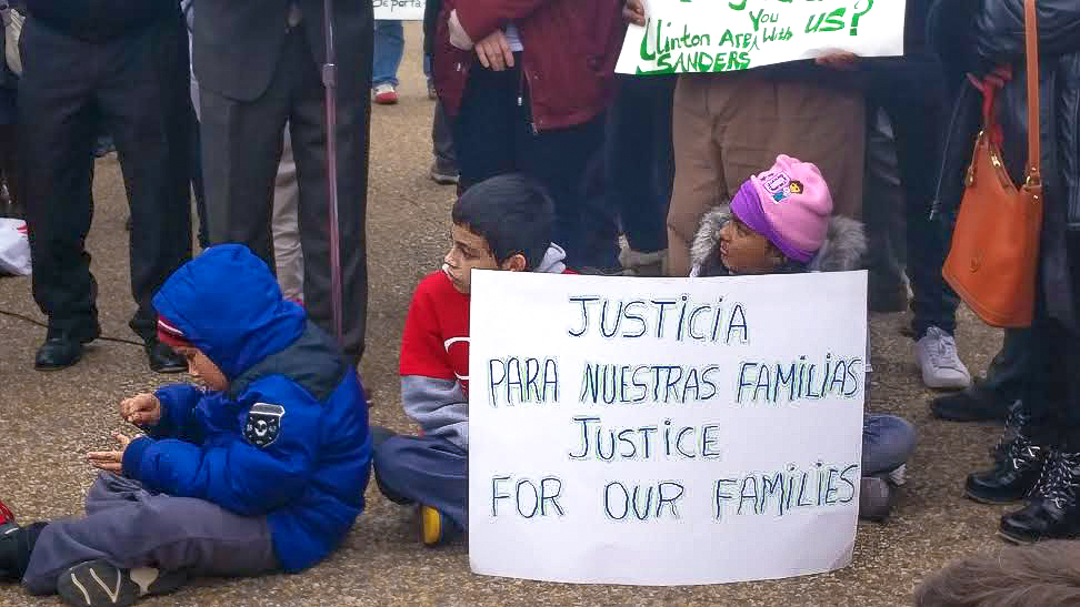 Daniella - Immigration Protest at White House-2
